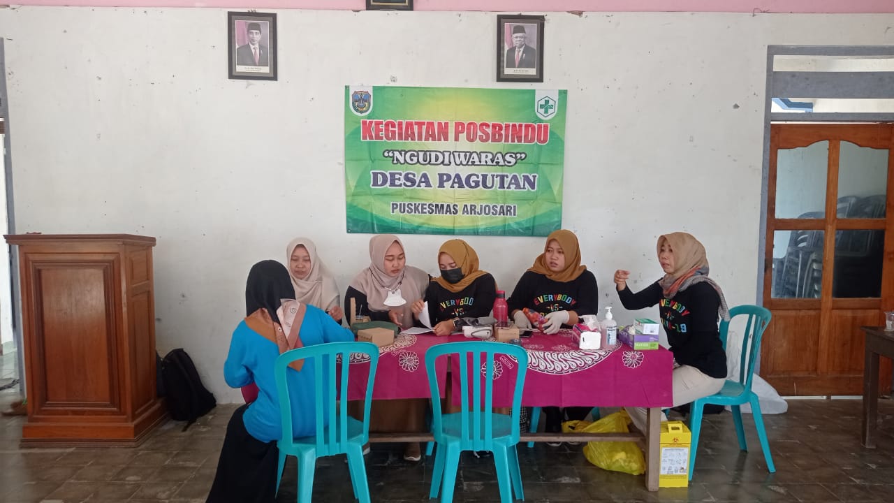 Kegiatan Posbindu Desa Pagutan Bulan Agustus 2023